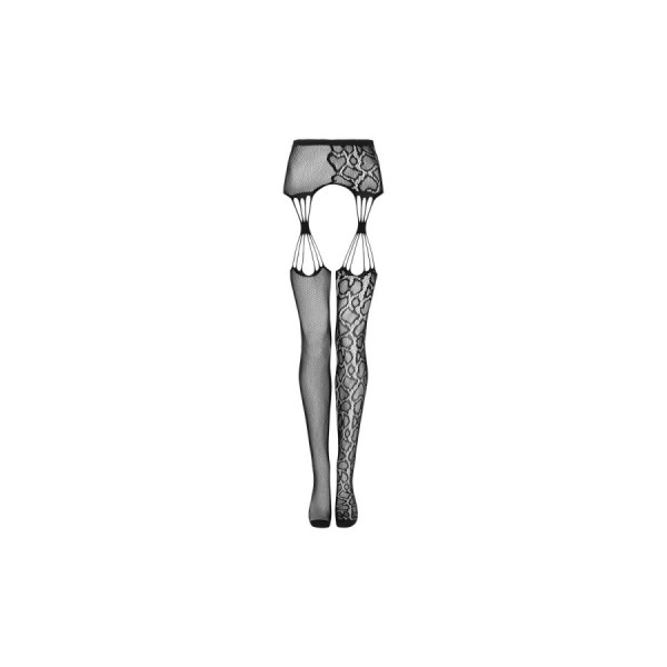 S821 Bas jarretelles - Noir